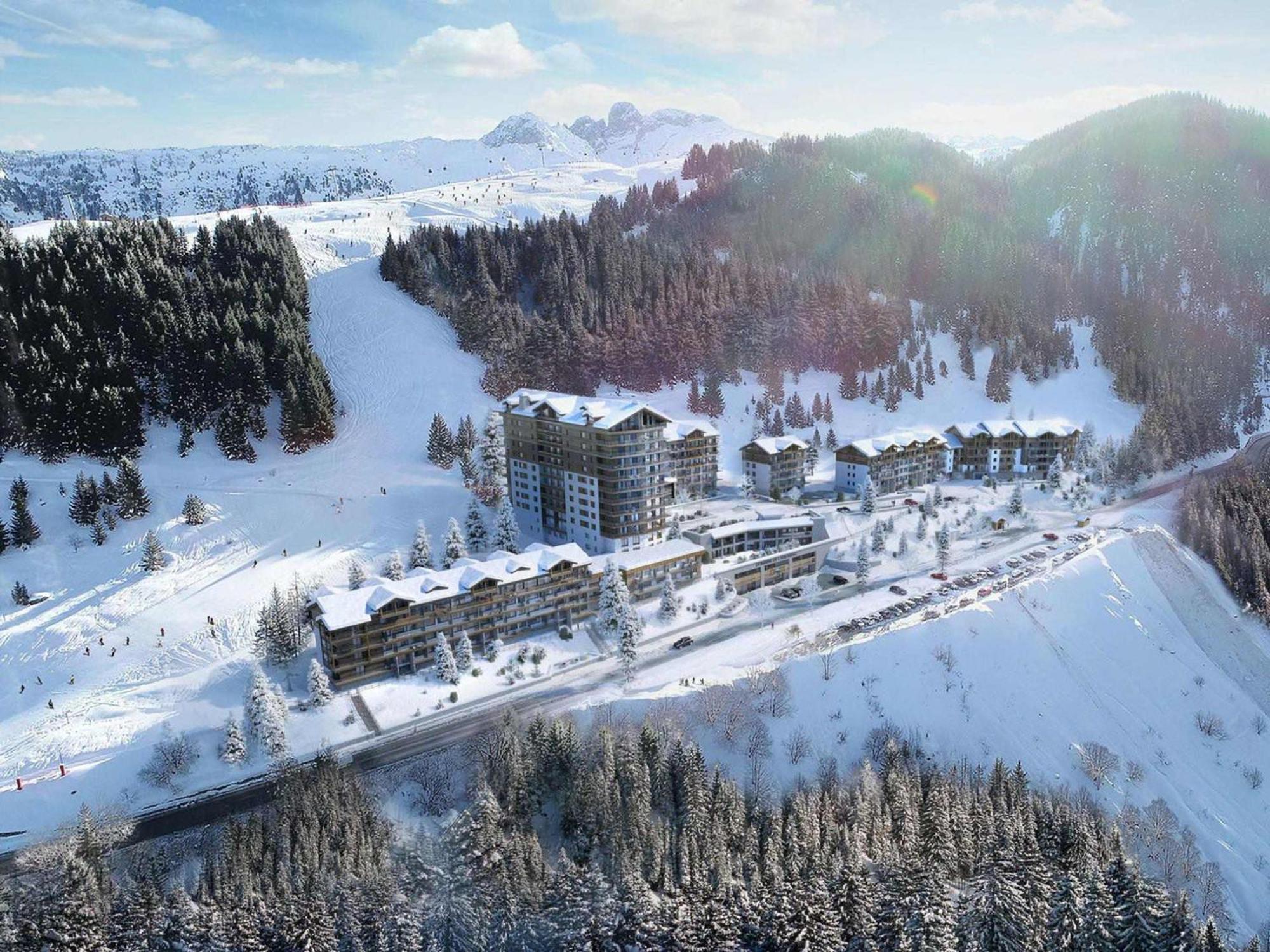 Apartment Standing Pres Des Pistes Avec Parking, Wifi - Fr-1-563-128 Courchevel
